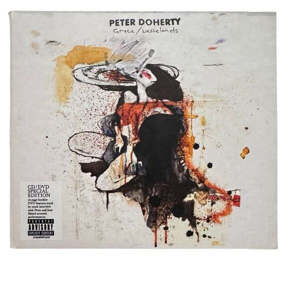 Peter Doherty ‎– Grace/Wastelands EU Special Edition CD + DVD (NTSC) 2009 - Picture 1 of 7